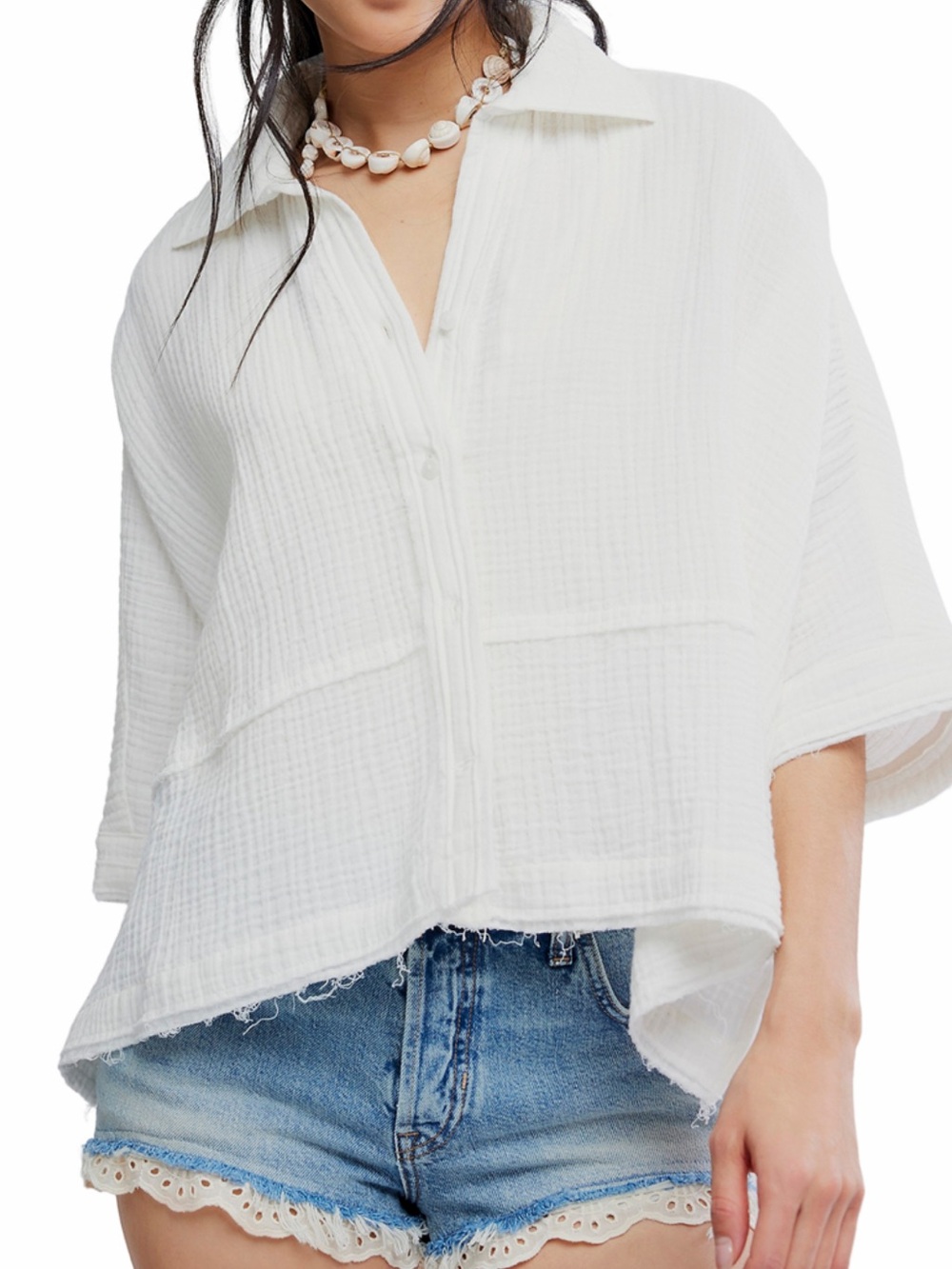 WE THE FREE HAPPY DAYS TOP WHITE - XL